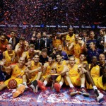 Barcelona: Campeón de la XII Supercopa ACB (2015, Tercera de Málaga)