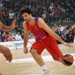 Miloš Teodosić, Nando de Colo y Keith Langford (@EuroLeague MVPs)