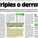 Madrid: Porcentaje de Triples en Victorias y Derrotas (ACB y @EuroLeague)