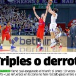 Madrid: ¿Triples o Derrota? O Victoria (ACB y @EuroLeague)