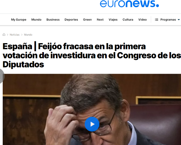 es.euronews.com/2023/09/27/espana-feijoo-fracasa-en-la-primera-votacion-de-investidura-en-el-congreso-de-los-diputado