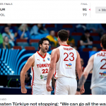 @FIBA @EuroBasket 2025 #EurMas 2 Primeros Cuartos de Final, Şengün Adetokunbo